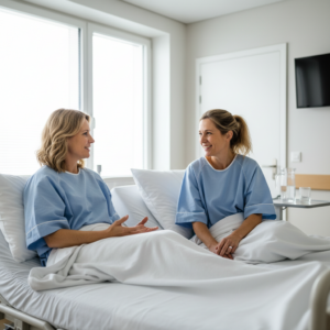 Des patientes qui discutent
